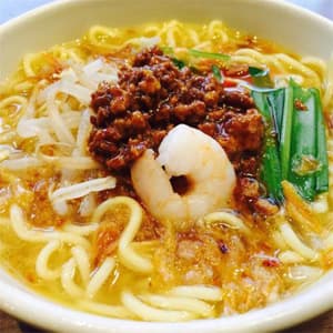 担仔麺(温かい肉味噌麺)